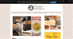 Desktop Screenshot of mammapapera.it